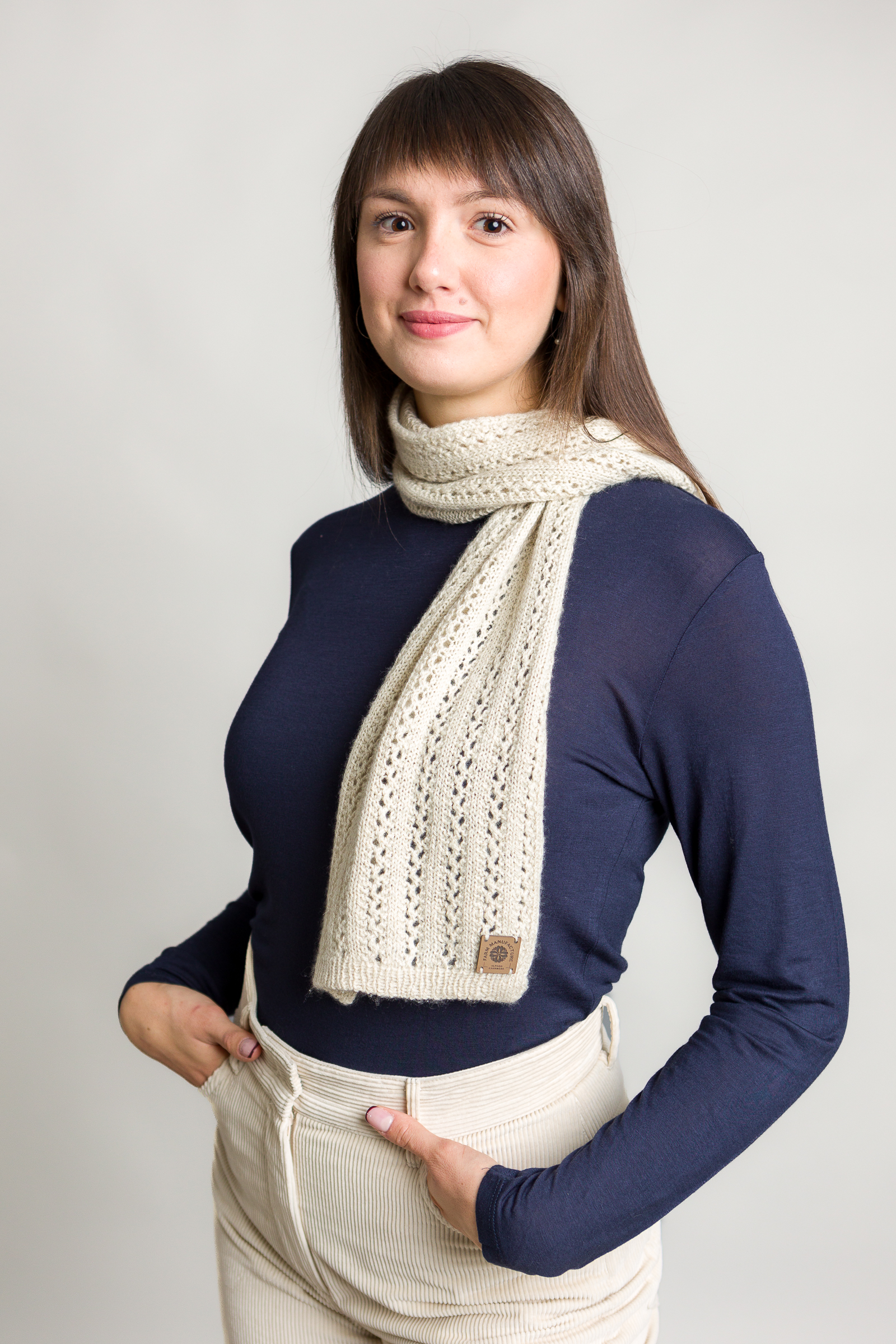 Sciarpa Prato 100% cashmere Alpago